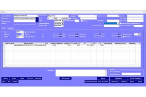 Fiche de la facture